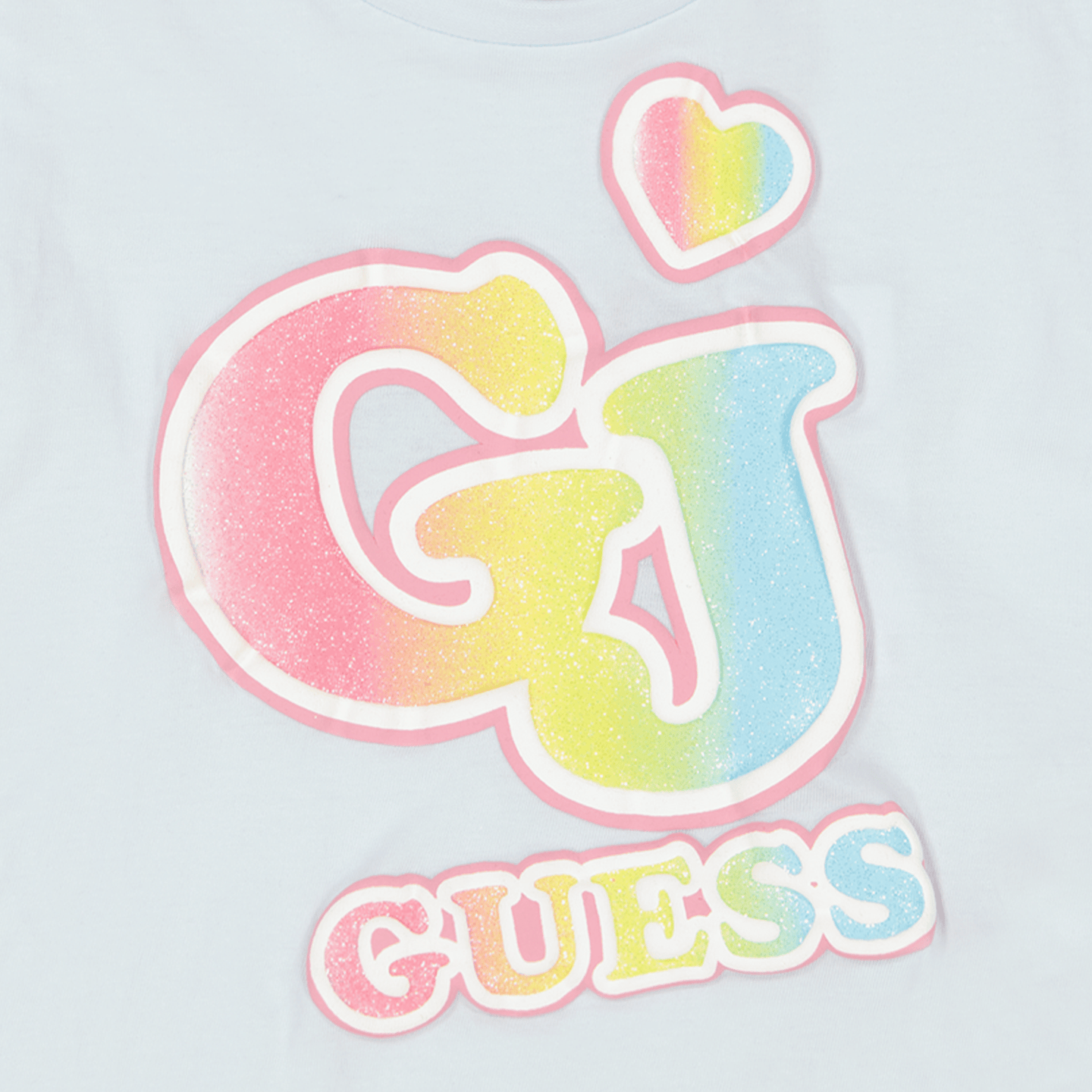 Guess Kinder Meisjes T-Shirt Licht Blauw 2Y