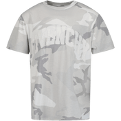 Givenchy Kinder Unisex T-Shirt Grijs