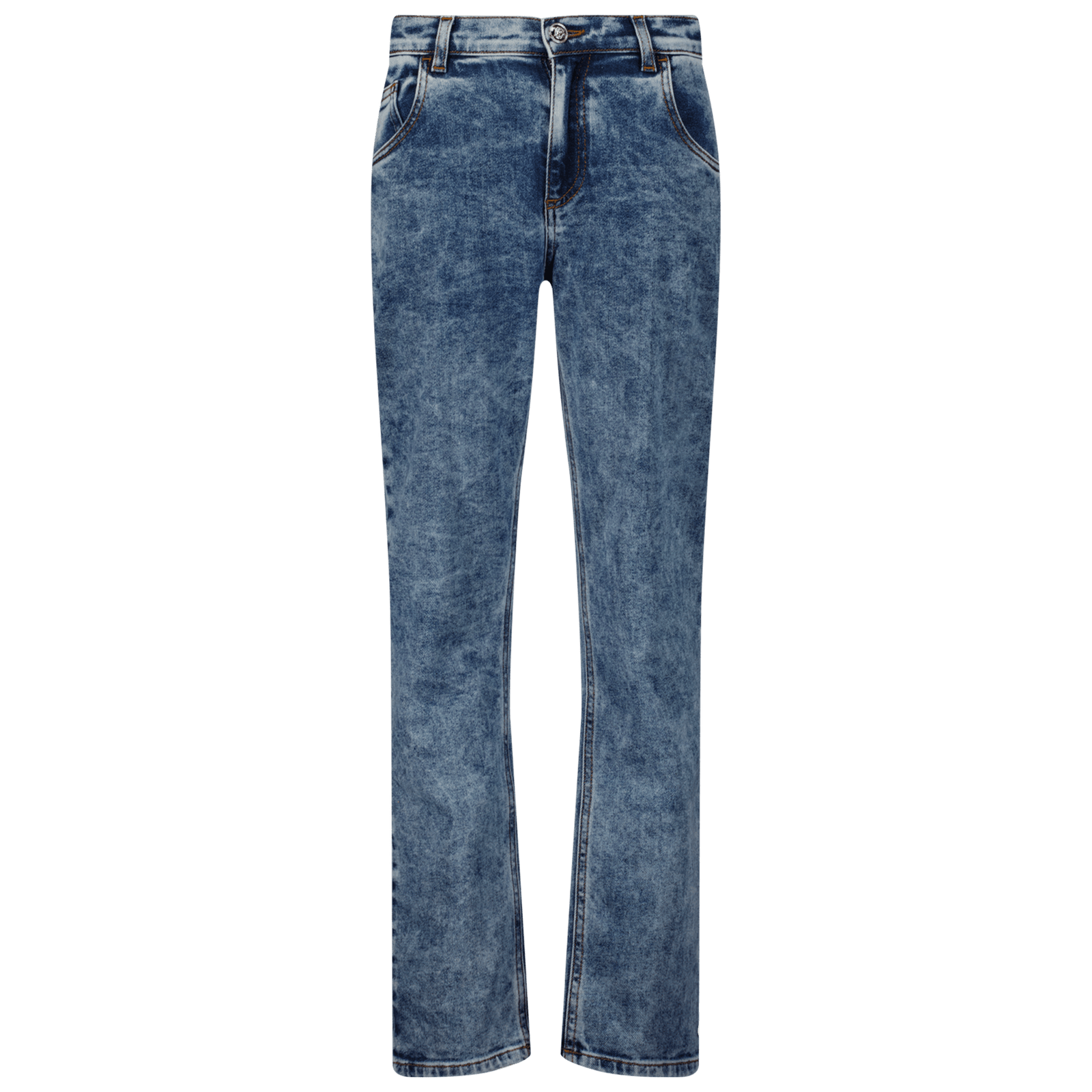 Versace Kinder Unisex Jeans Blauw 4Y