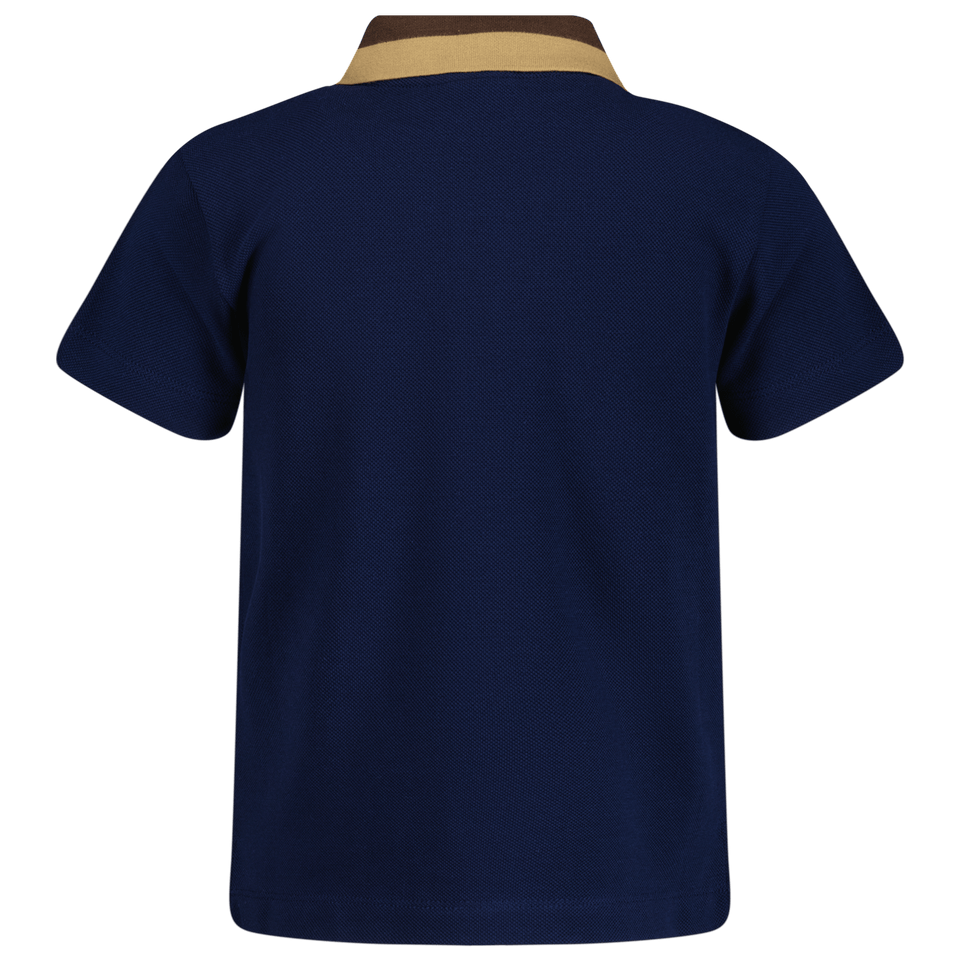 Fendi Kinder Jongens Polo Navy