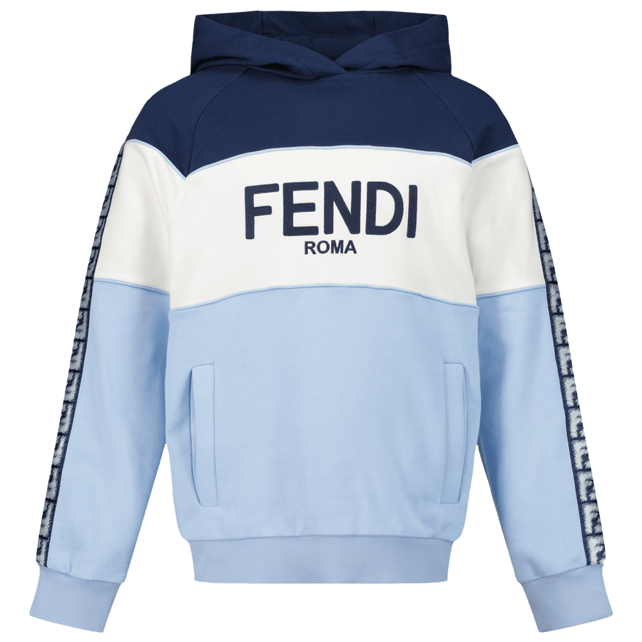 Fendi Kinder Jongens Trui Licht Blauw 3Y