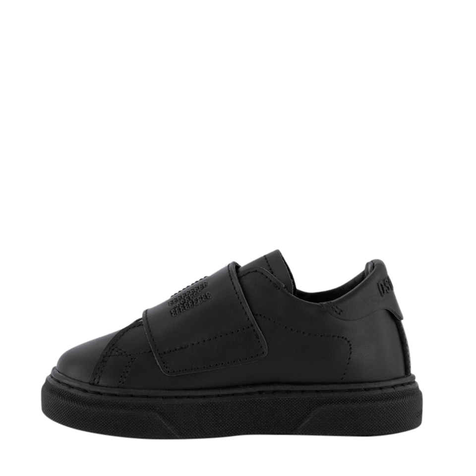 Dsquared2 Kinder Unisex Sneakers Zwart