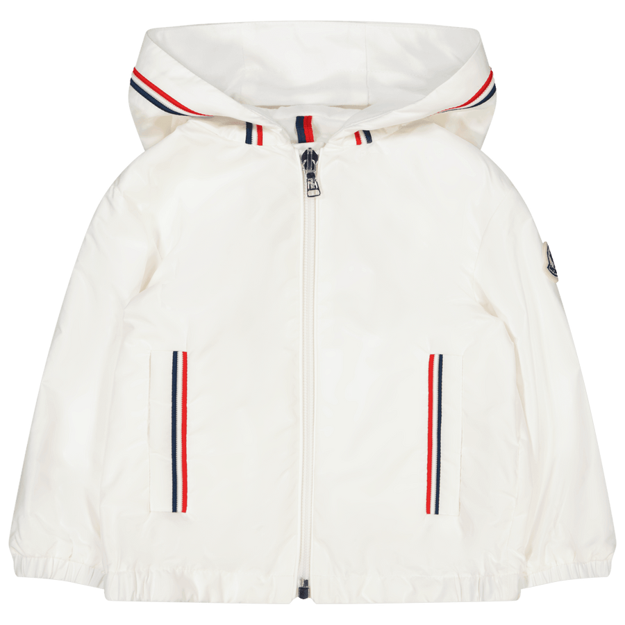 Moncler Baby Jongens Jas Wit 3/6