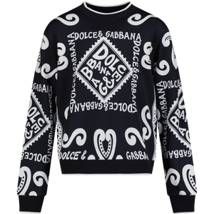 Dolce & Gabbana Kinder Trui Navy 2Y