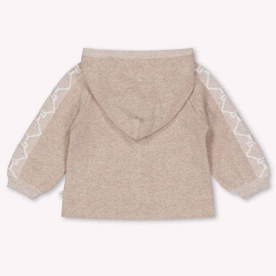 First Baby Jongens Vest In Beige