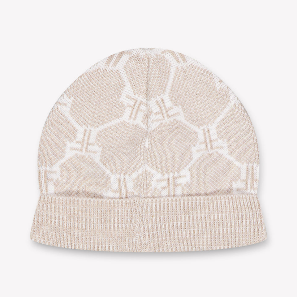 First Baby Boys Hat In Beige