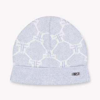 First Baby Boys Hat In Light Blue