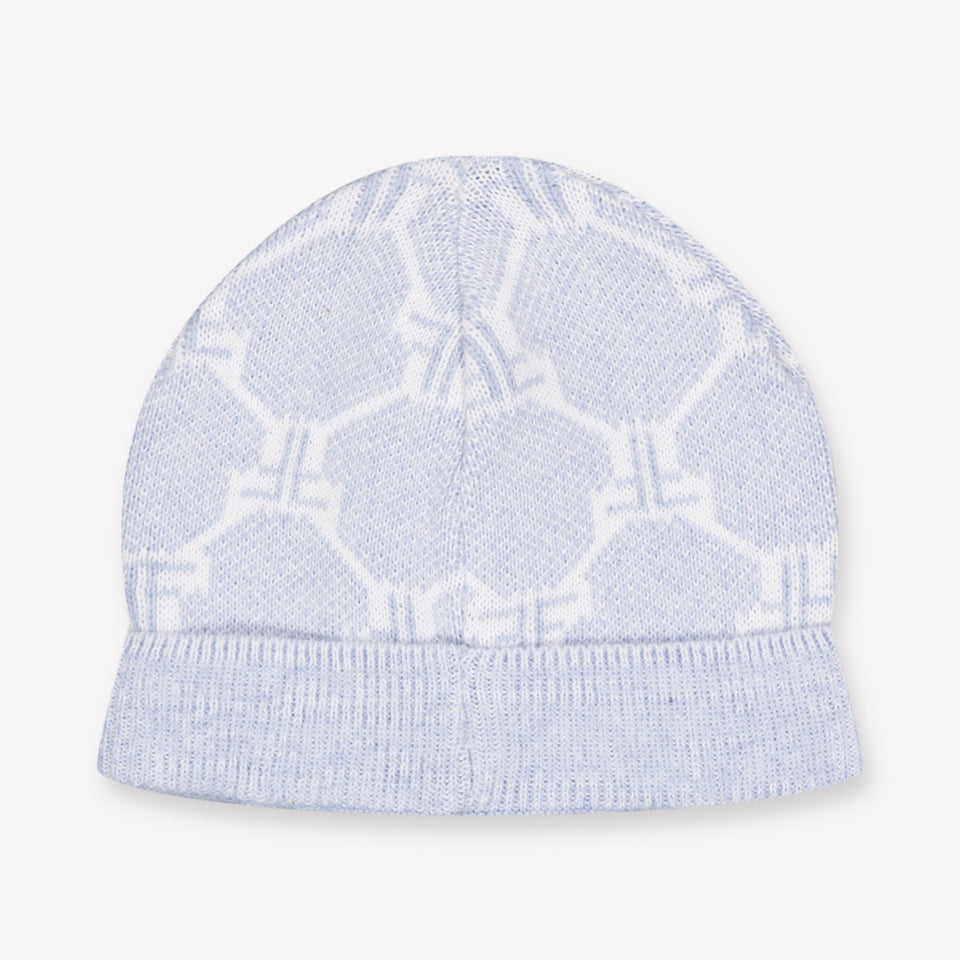 First Baby Boys Hat In Light Blue