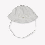 First Baby Girls Hat In White