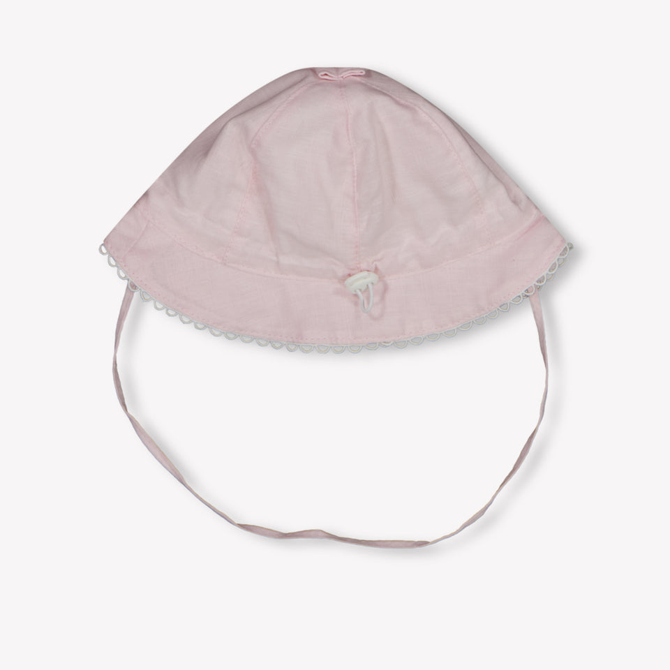 First Baby Girls Hat In Light Pink