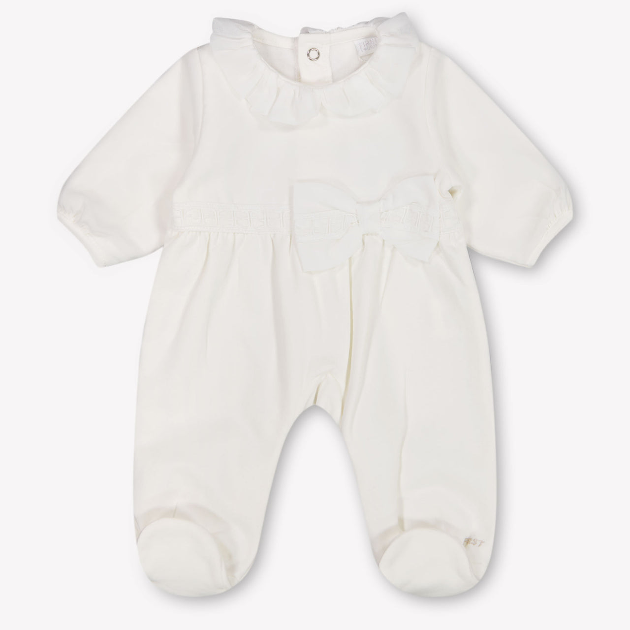 First Baby Meisjes Boxpakje In Off White