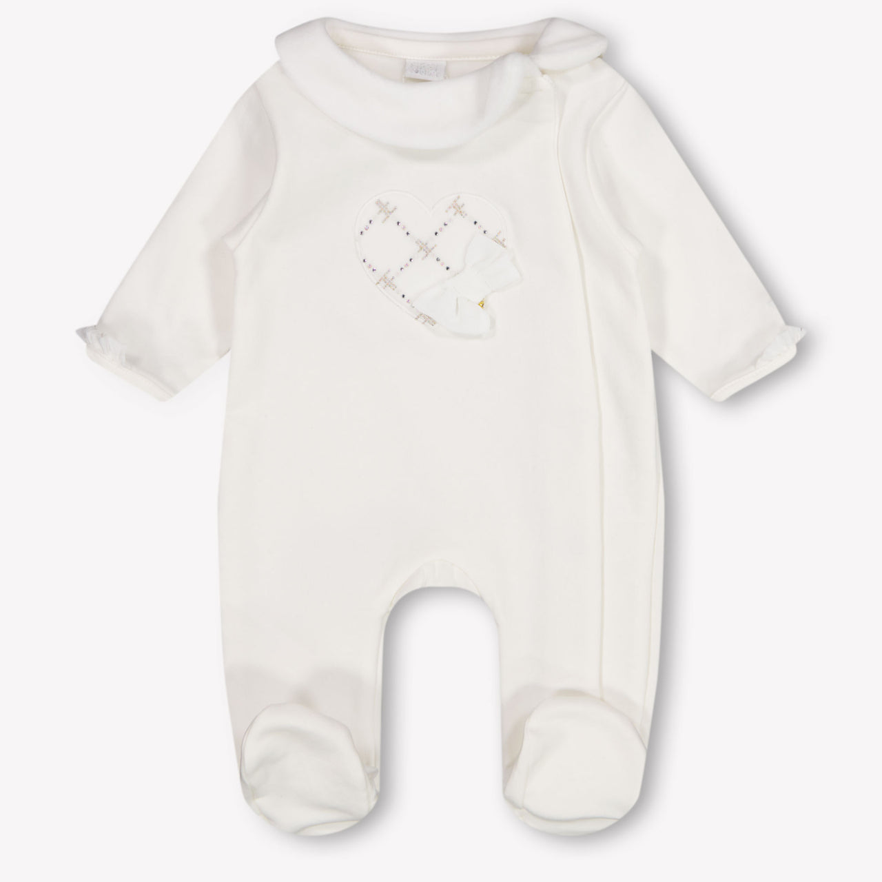First Baby Meisjes Boxpakje In Off White