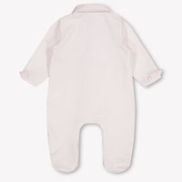 First Baby Girls Playsuit In Light Pink