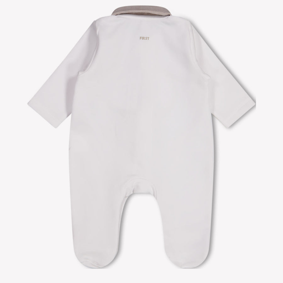 First Baby Unisex Boxpakje In Off White