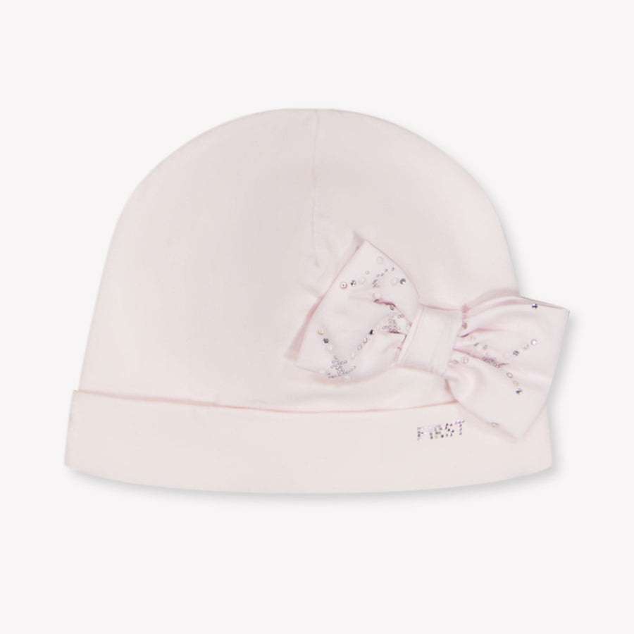 First Baby Girls Hat In Light Pink