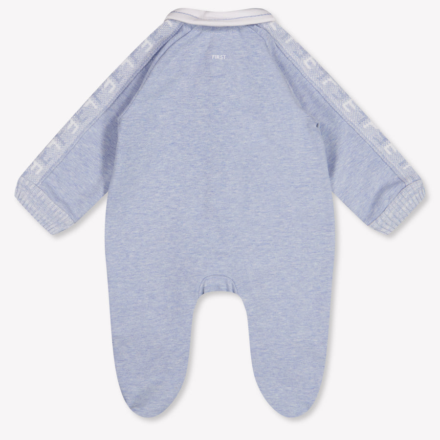 First Baby Jongens Boxpakje In Licht Blauw