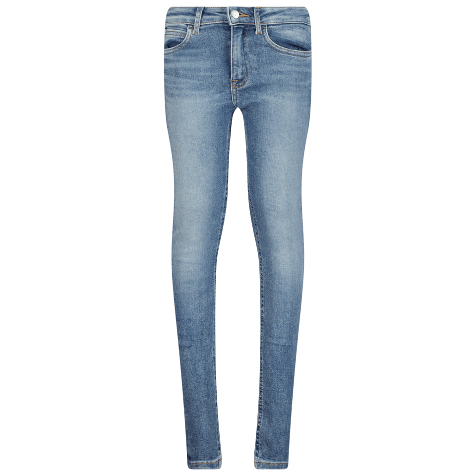 Calvin Klein Kinder Meisjes Jeans Blauw 4Y