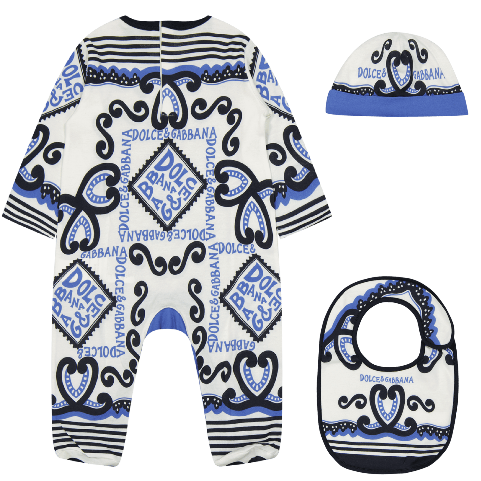 Dolce & Gabbana Baby Jongens Boxpakje Licht Blauw 0/3