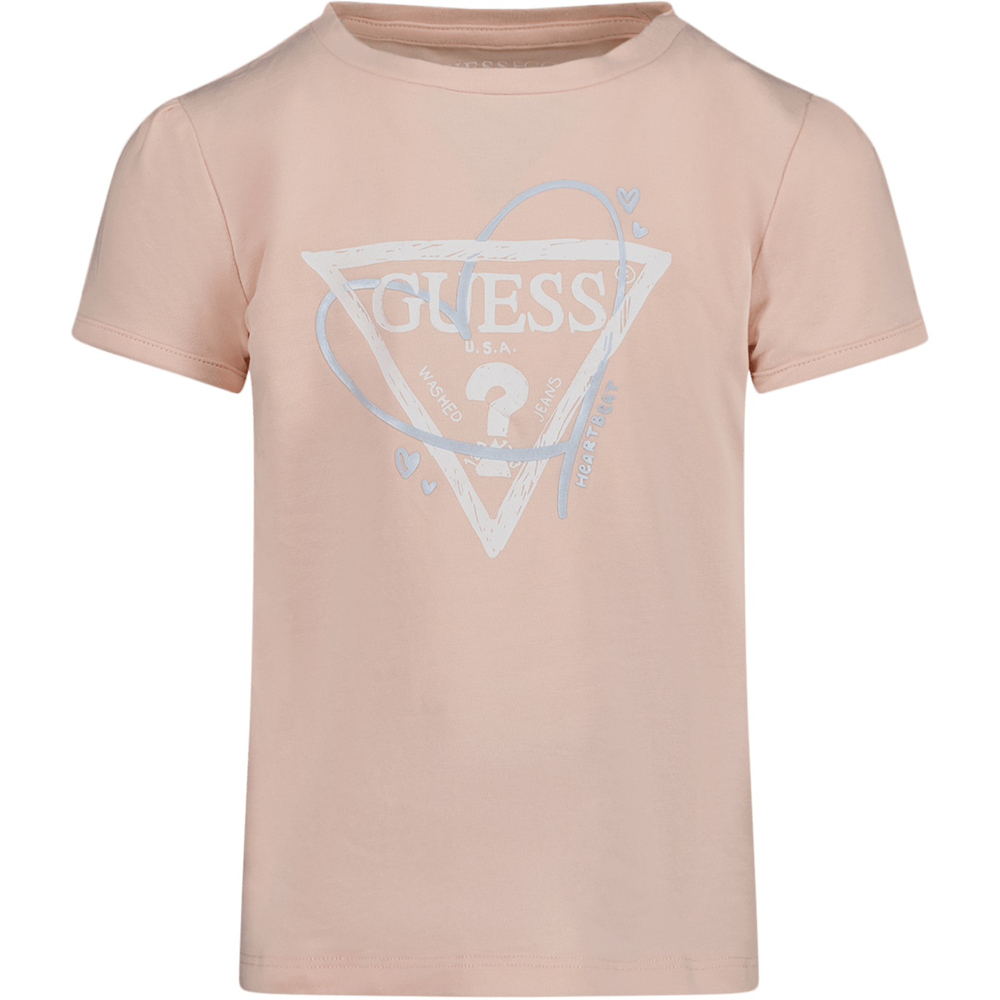 Guess Kinder Meisjes T-Shirt Zalm 2Y