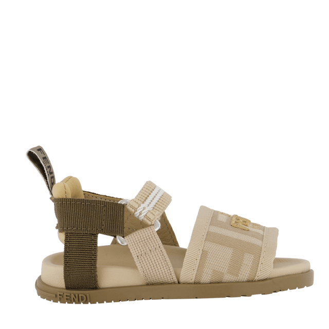 Fendi Kinder Unisex Sandalen Beige 19