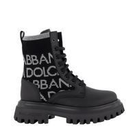 Dolce & Gabbana Kinder Unisex Laarzen Zwart 27