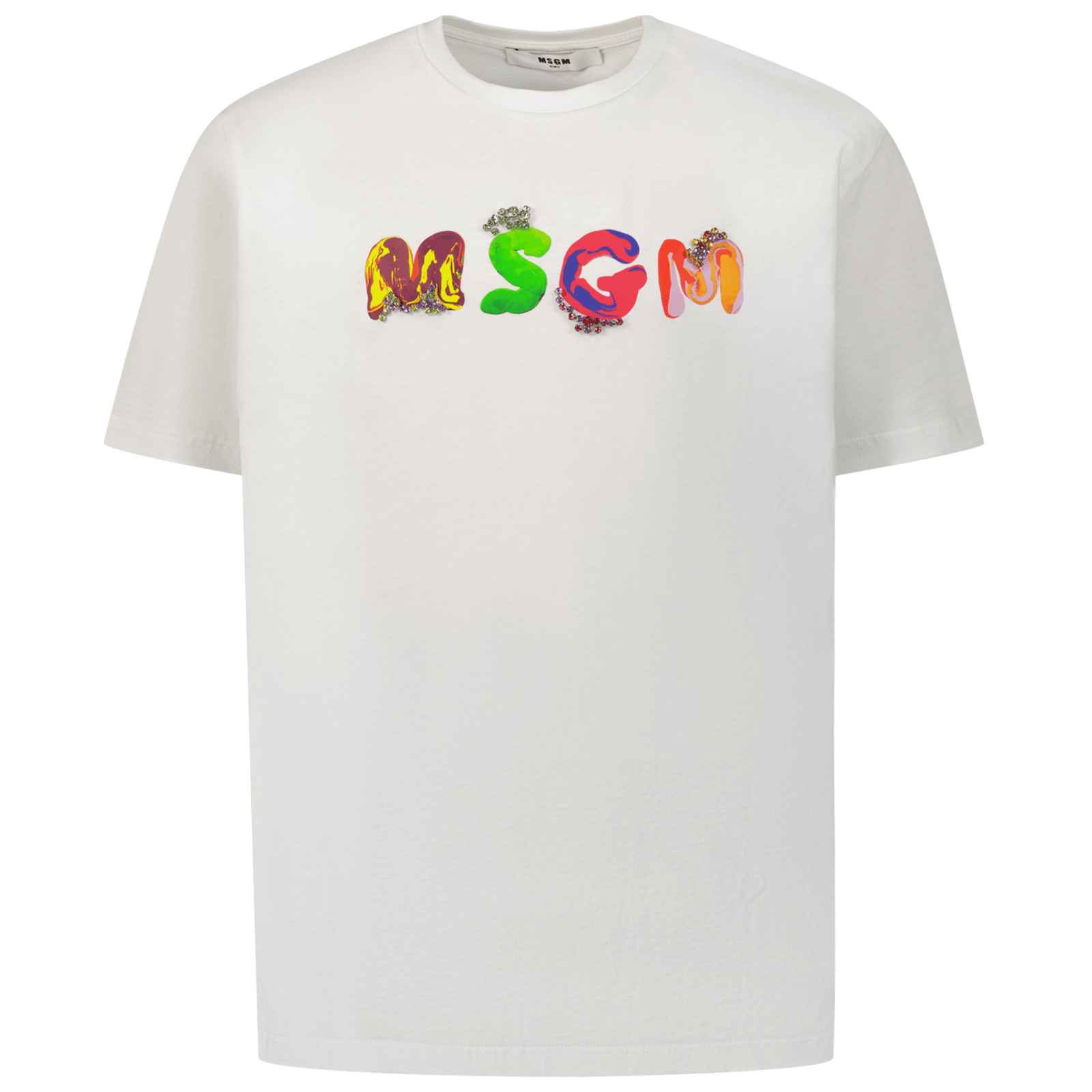 MSGM Kinder Meisjes T-Shirt Wit 4Y