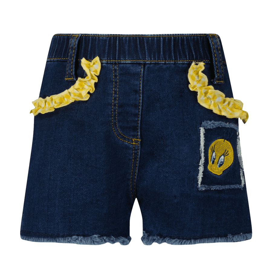 MonnaLisa Baby Girls Short Jeans