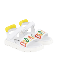 Dsquared2 Kinder Unisex Sandalen Wit