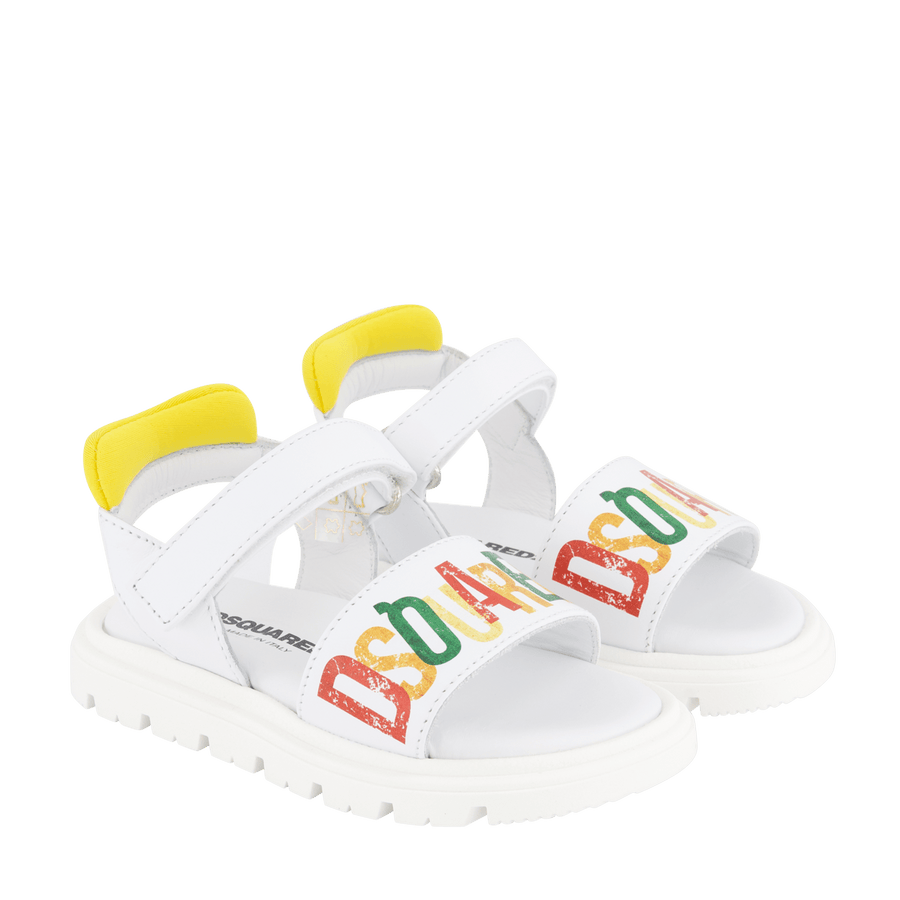 Dsquared2 Kinder Unisex Sandalen Wit