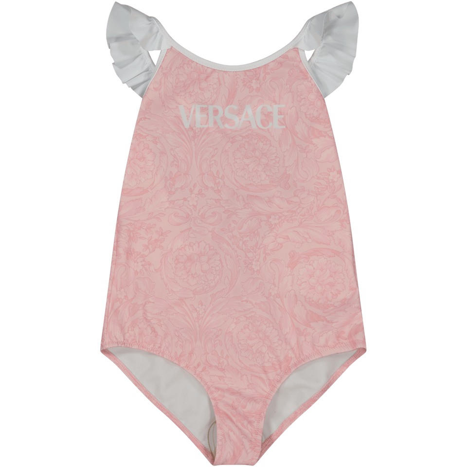 Versace Kinder Meisjes Zwemkleding Licht Roze 4Y