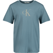 Calvin Klein Kinder Jongens T-Shirt Blauw