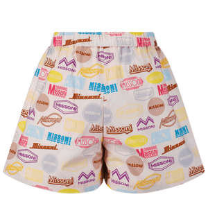 Missoni Kinder Meisjes Shorts Roze 4Y
