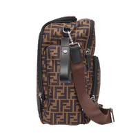 Fendi Baby Unisex Luiertas In Bruin