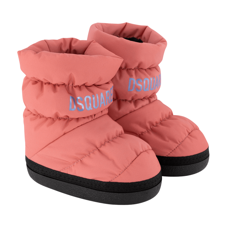 Dsquared2 Kinder Meisjes Snowboots Roze