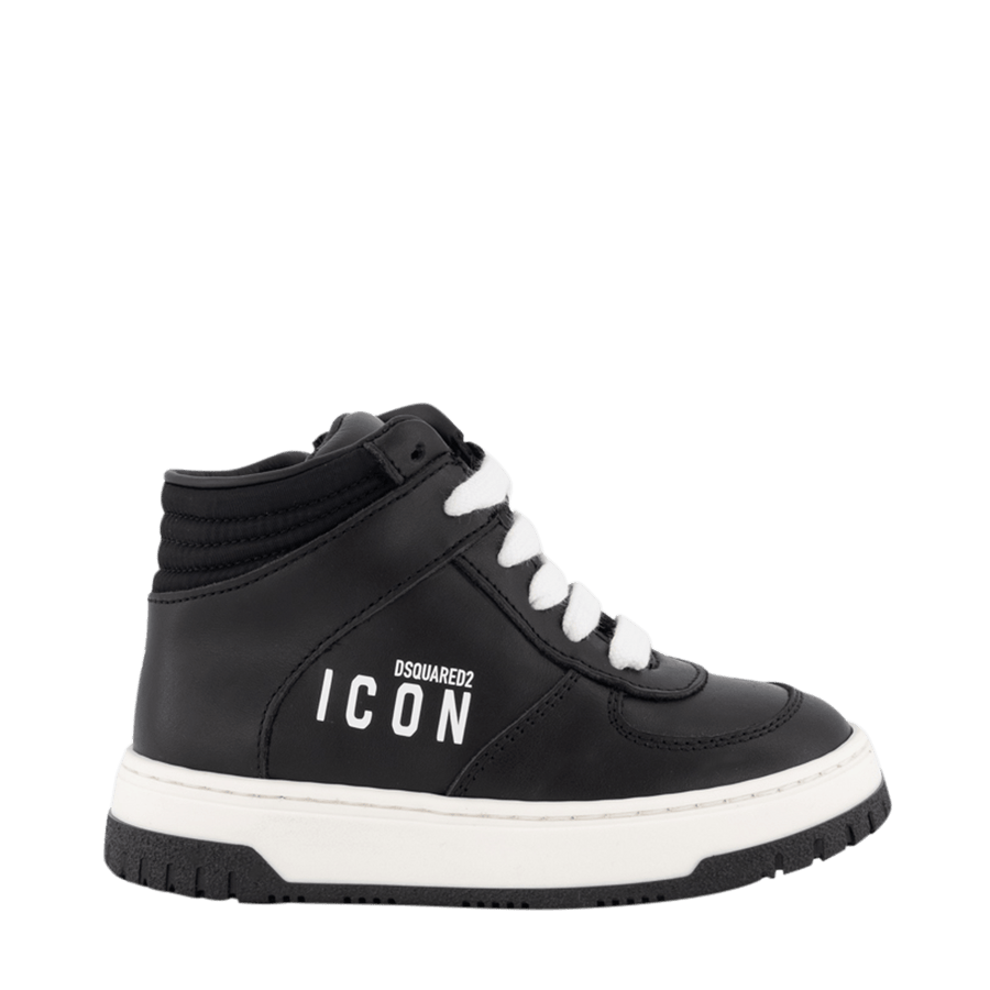 Dsquared2 Unisex Kids Sneakers Black