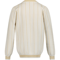 Balmain Kinder Unisex Trui Ecru 6Y