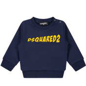 Dsquared2 Baby Unisex Sweater Navy