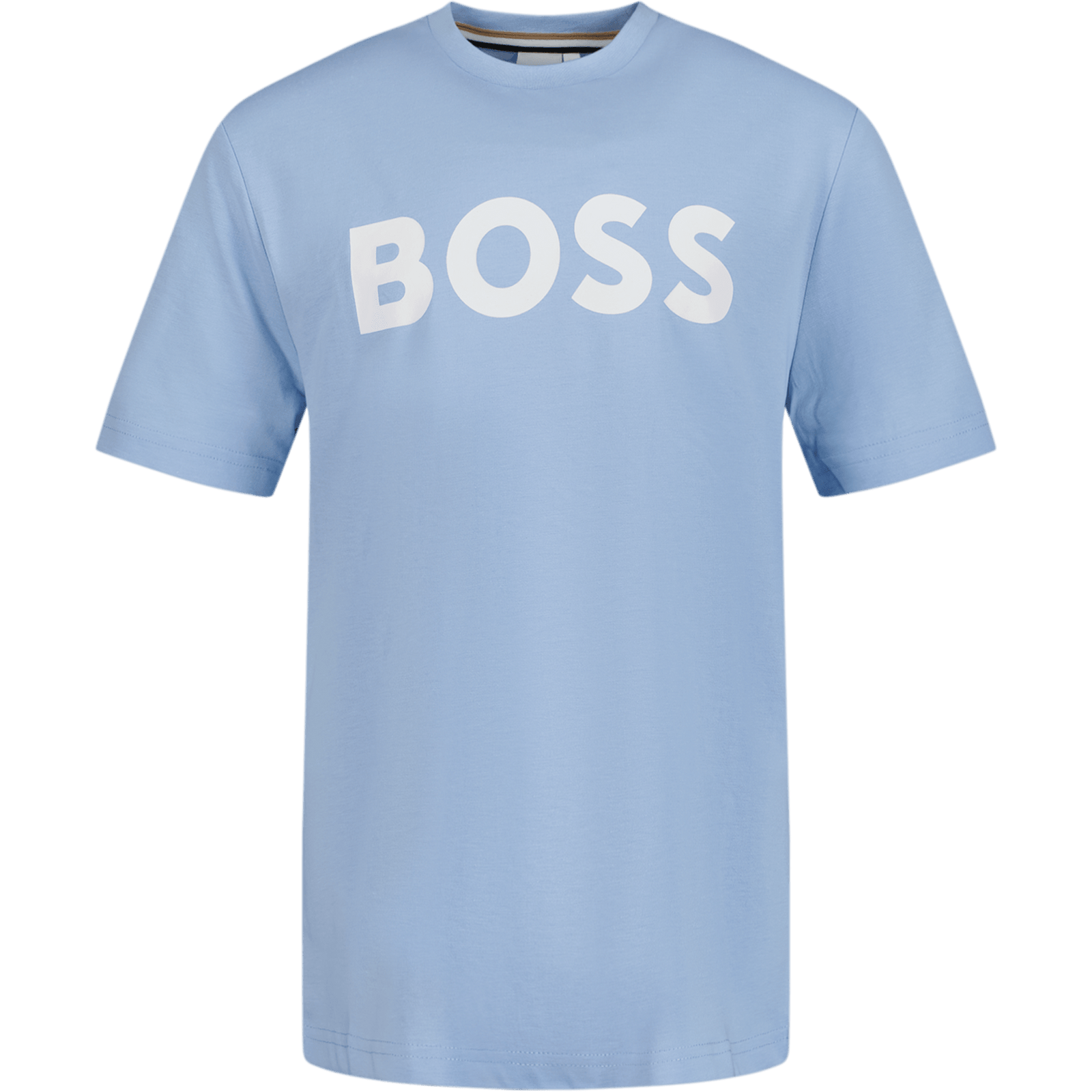 Boss Kinder Jongens T-Shirt Licht Blauw 4Y