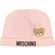 Moschino Baby Meisjes Muts Licht Roze