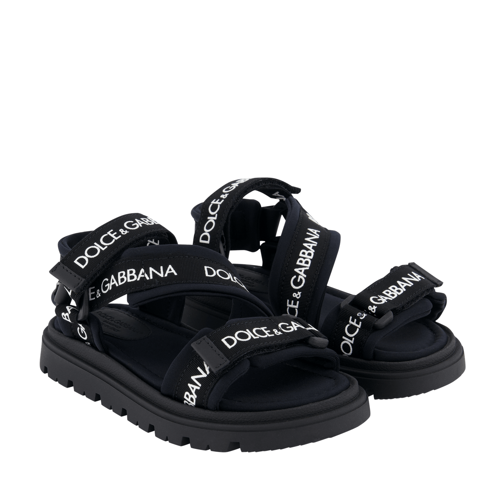 Dolce & Gabbana Kinder Unisex Sandalen Zwart 27
