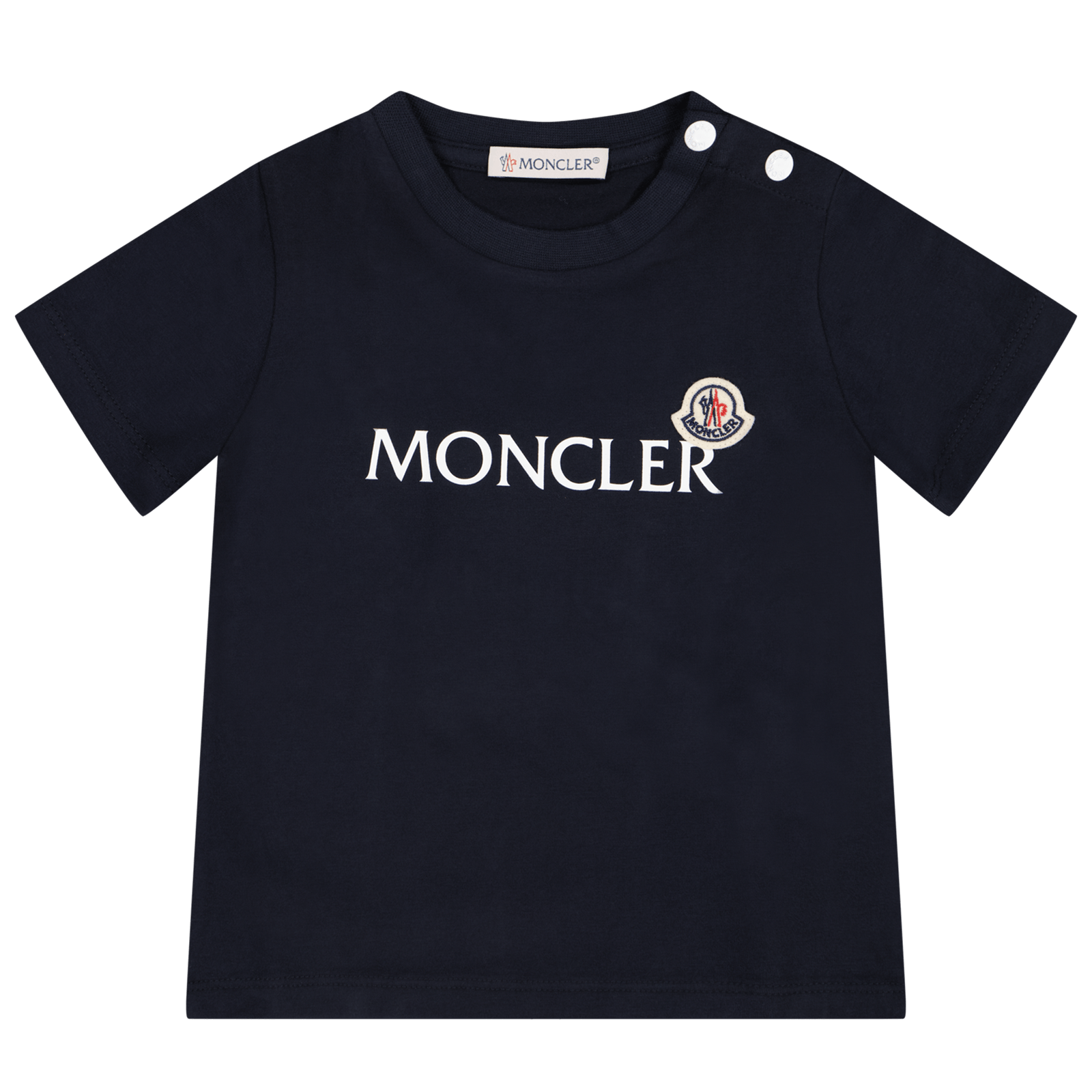 Moncler Baby Unisex T-Shirt Navy 3/6