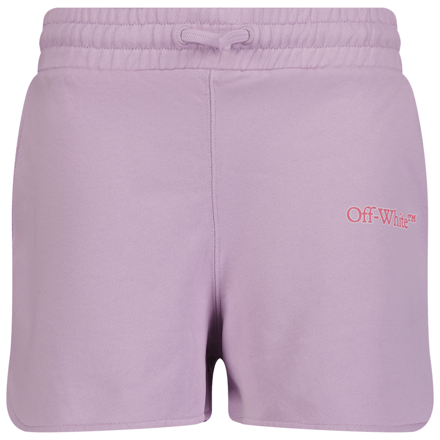Off-White Kinder Shorts Lila