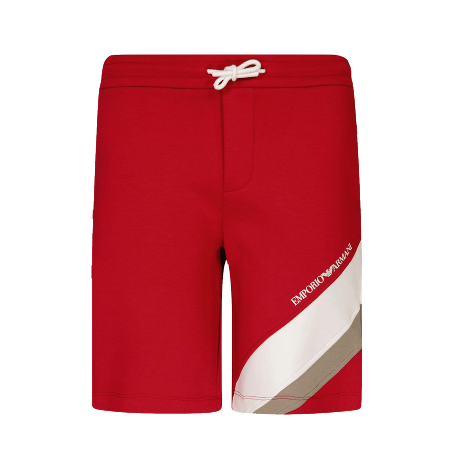 Armani Kinder Jongens Shorts Rood