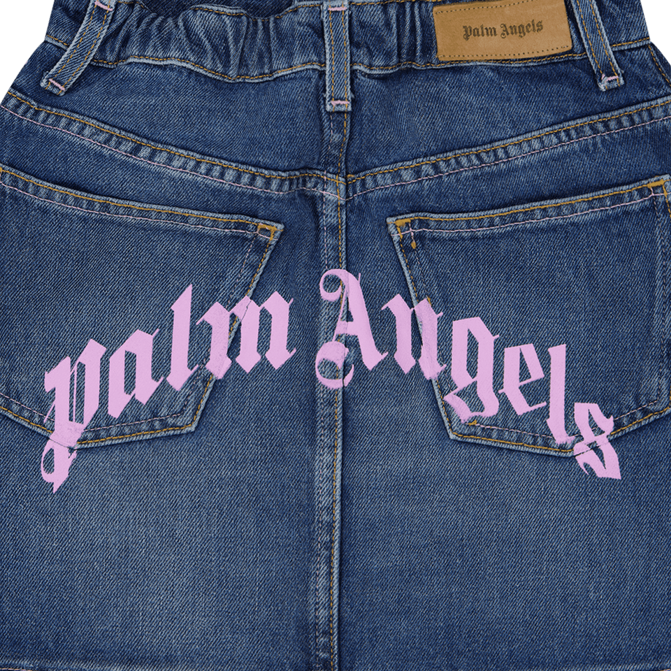 Palm Angels Kinder Meisjes Rokje Jeans