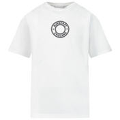 Burberry Kids Unisex T-Shirt White