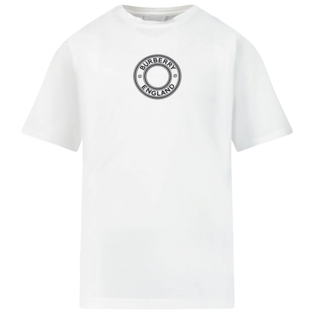 Burberry Kinder Unisex T-Shirt Wit 3Y