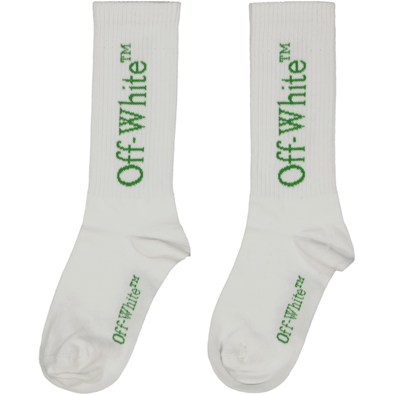 Off-White Kinder Jongens Sokken Groen 4Y