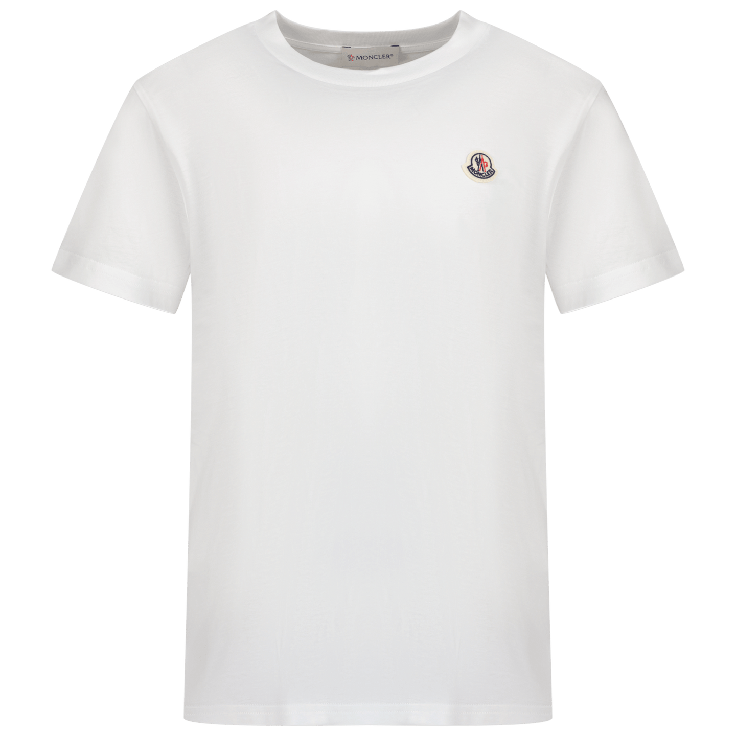 Moncler Kinder Unisex T-Shirt Wit 4Y