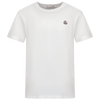 Moncler Kinder Unisex T-Shirt Wit