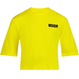 MSGM Kinder T-Shirt Geel 4Y